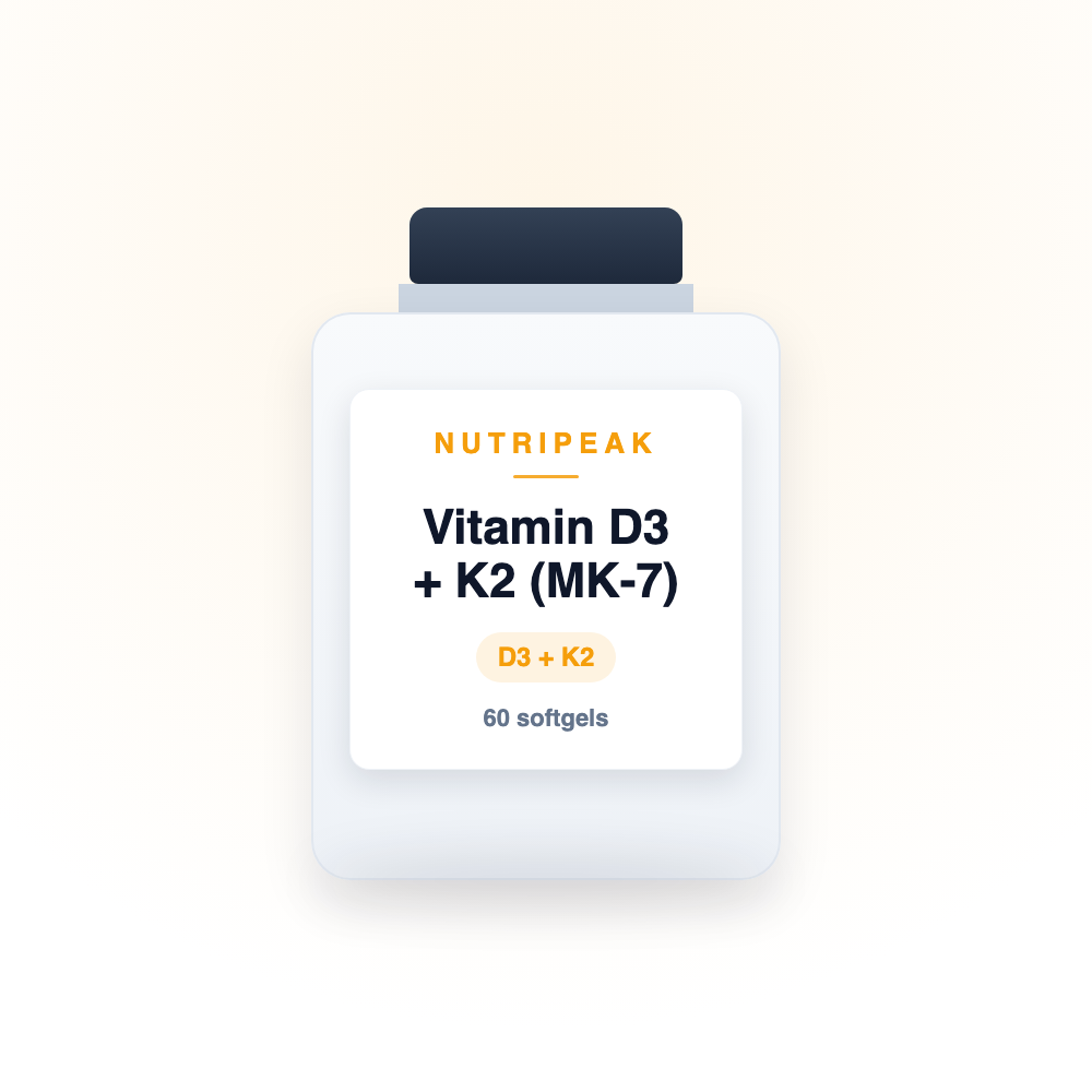 Vitamin D3 + K2 (MK-7)
