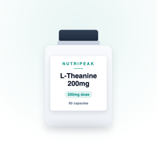 L-Theanine 200mg — Calm, Focused, No Crash